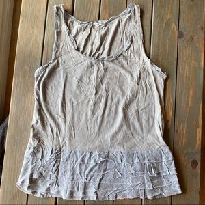 J. Crew Gray Tank Top sz M